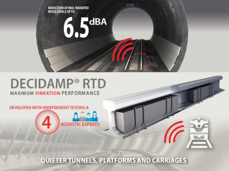 Decidamp RTD provides maximum vibration damping performance, easily attaches using specially designed brackets.